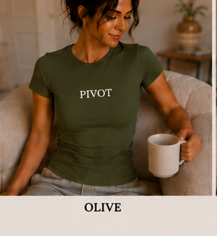 Pivot Fitted Crew Tee Olive