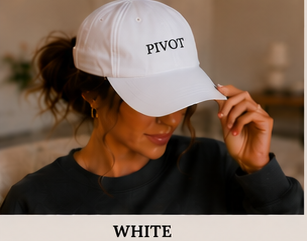 Pivot Signature Cap White